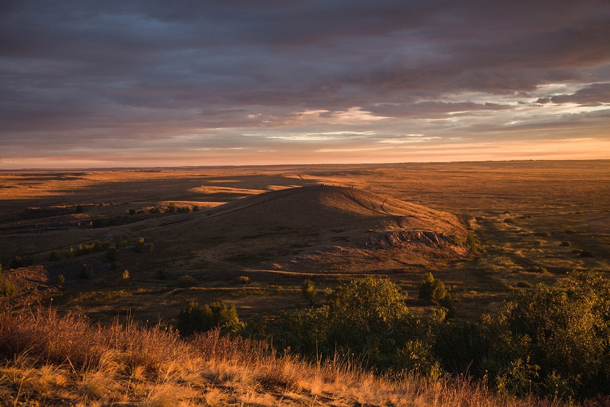Рассвет. Гора Любви. Аркаим.