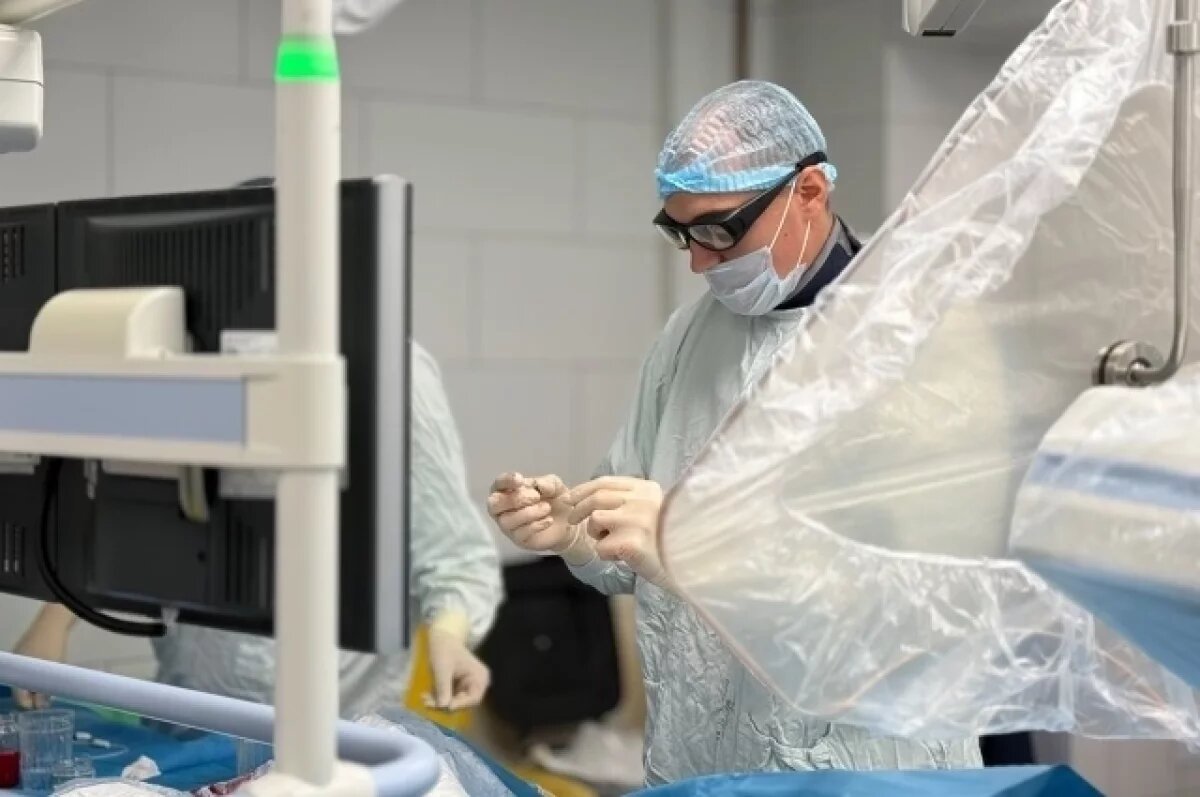    В Ижевске прооперировали бойца СВО с острым ишемическим инсультом