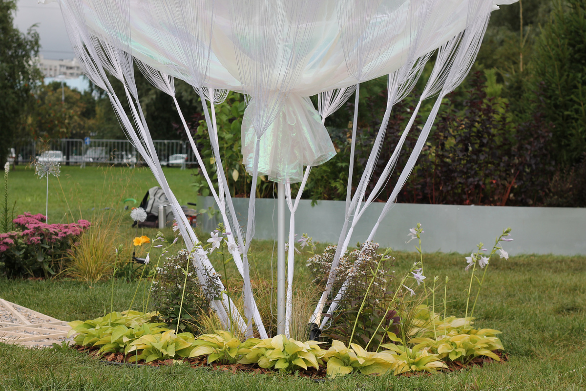 Самый для меня странный и пустой сад. «Эффект одуванчика» . Наблюдения за одуванчиком подсказали идею парашюта. Окей