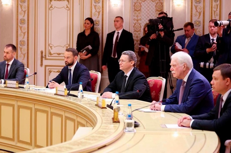    Встреча прошла сегодня в Минске.