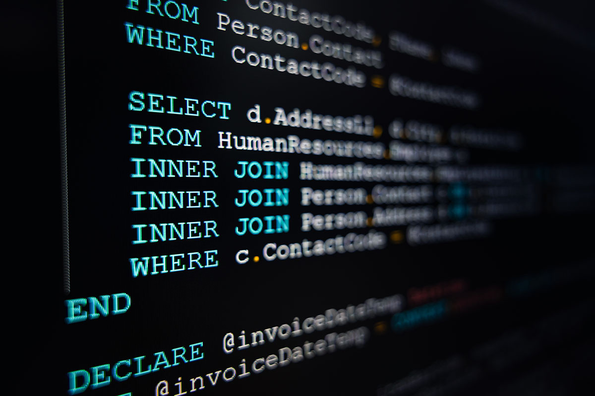    Так выглядят запросы на языке SQL. Источник: Shutterstock