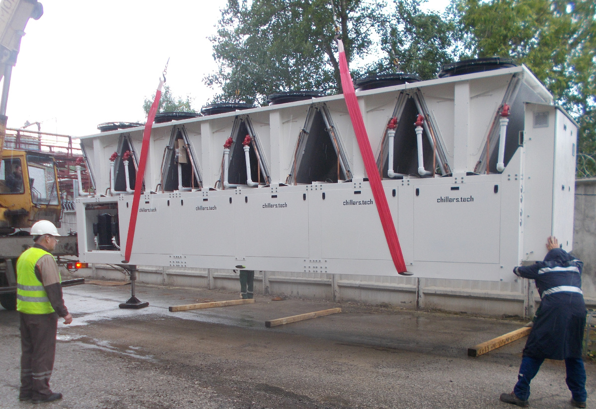 Чиллер с фрикулингом