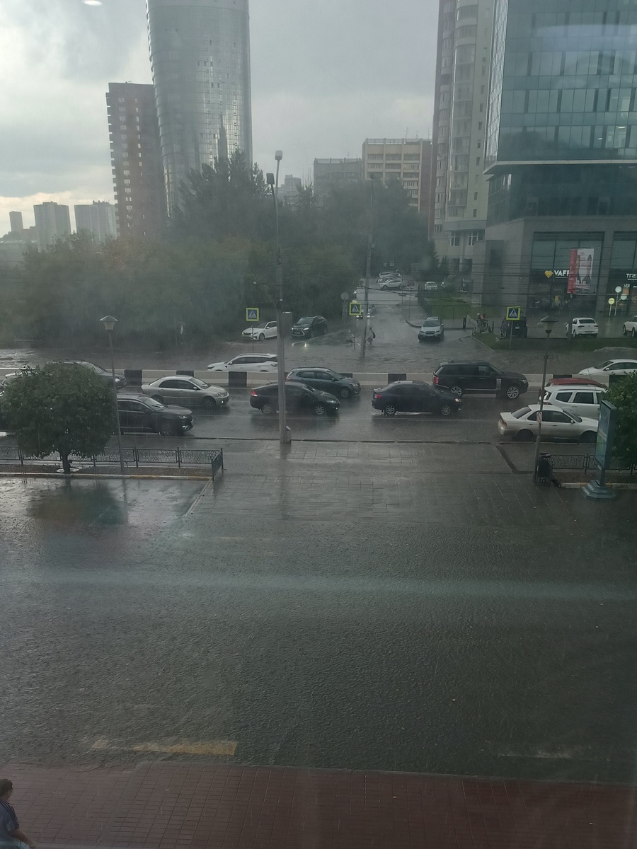 Вид из окна ТЦ