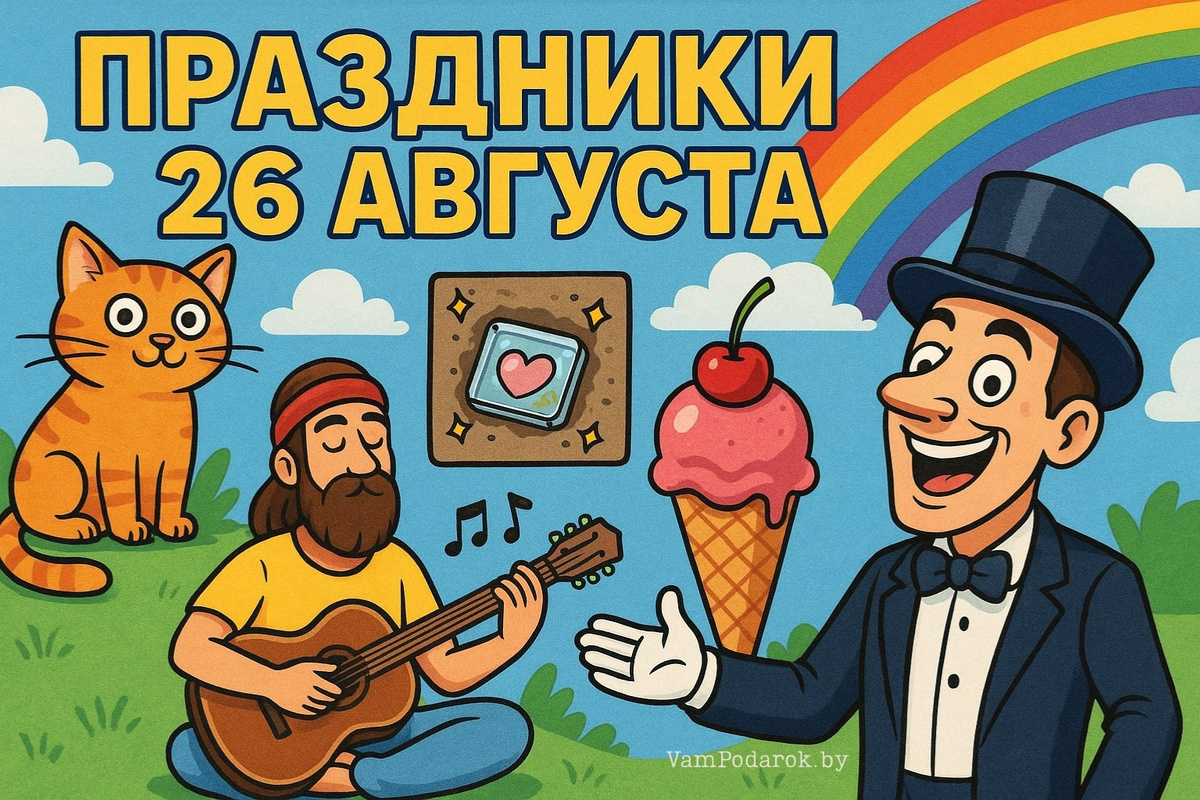 Праздники 26 августа 2025 года