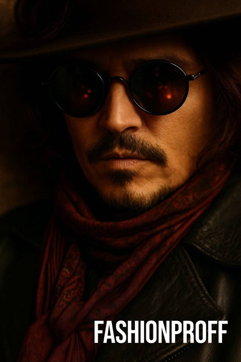 У Джонни Деппа узнаваемый образ из-за марких модных аксессуаров.