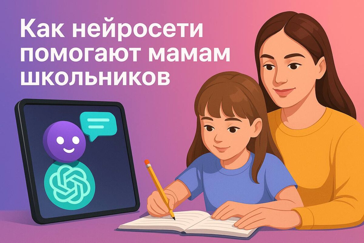 Как нейросети помогают мамам школьников (и сохраняют нервы)