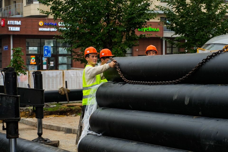     Модернизация теплосетей в Ленинском городском округе / Медиасток.рф