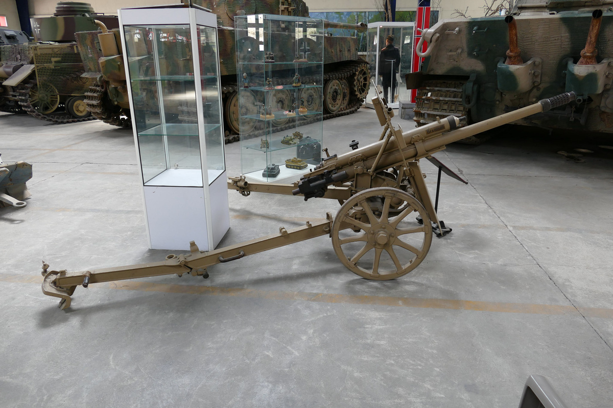 3.7 cm kanon PÚV vz.37, буксируемое орудие появилось раньше танковой пушки.