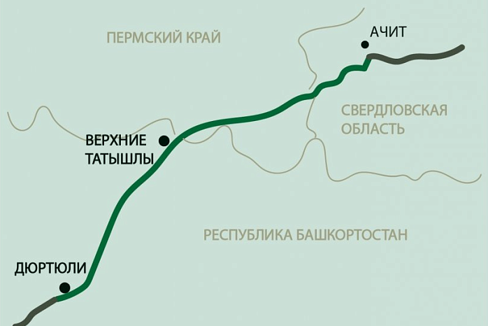 М12 на карте