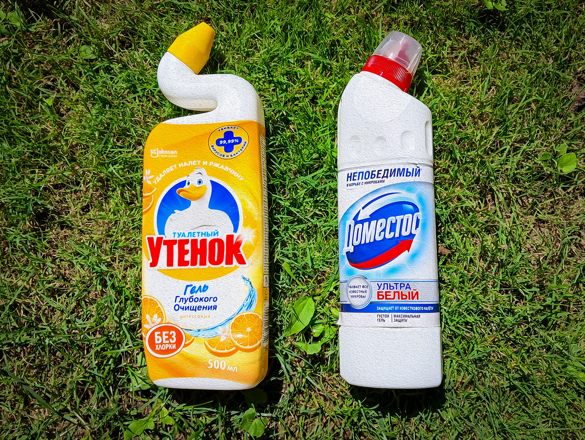 Кто победит "Утенок" или "Доместос"?