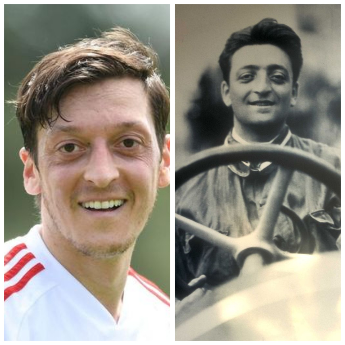 Месут Озил и Энцо Феррари