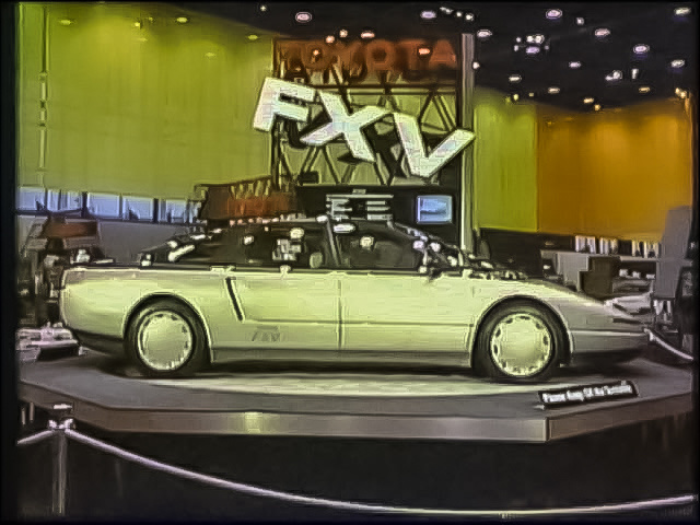 Toyota FXV на Токийском автосалоне 1985 года — клиновидный концепт, показавший видение автомобиля будущего. Фото: открытые источники.