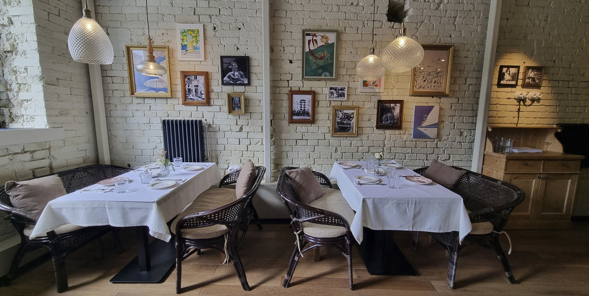 "Санто Джованни", интерьер, первый этаж