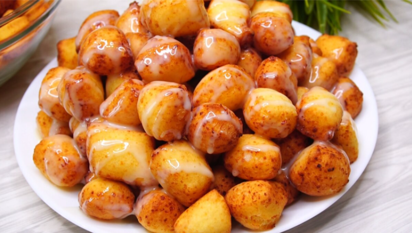 Творожные шарики "Лакомка". Когда их ешь невозможно остановиться, рука так и тянется за следующим.