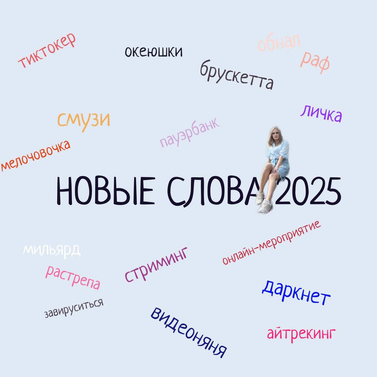 Малая часть новых слов 2025