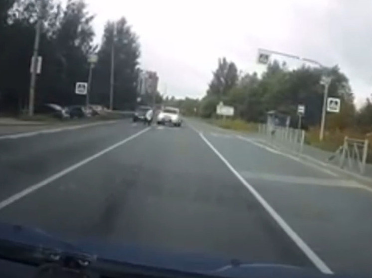     Фото: скрин/видео пресс-службы Управления Госавтоинспекции по Петербургу и Ленобласти.