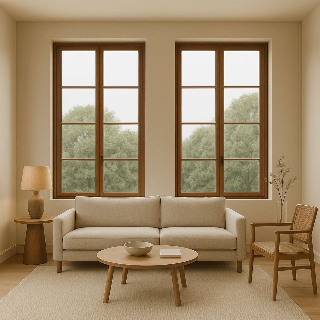 Влияние цвета окон на интерьер