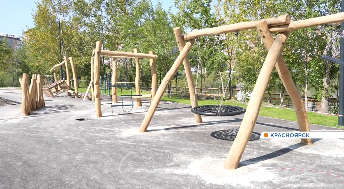     В Красноярске благоустроили 5 общественных пространств