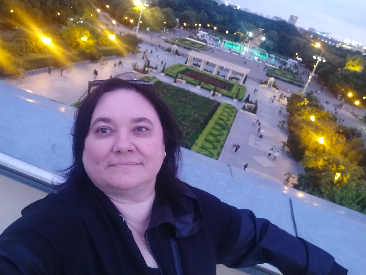 Парк Горького. Колоннада. Смотровая площадка 