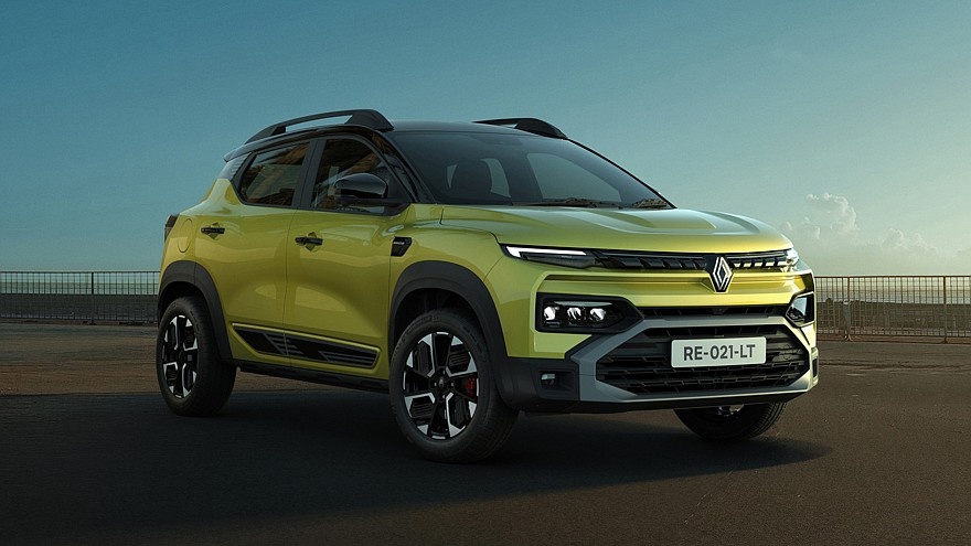    На фото: обновлённый кроссовер Renault Kiger