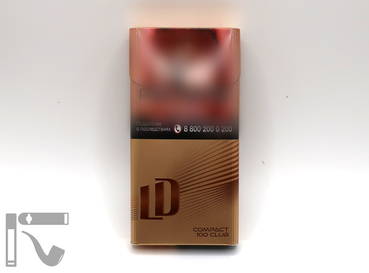 Сигареты LD Compact 100 Club. Фото: © канал "Уголок Курильщика"