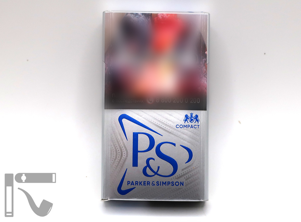Сигареты Parker & Simpson Silver. Фото: © канал "Уголок Курильщика"