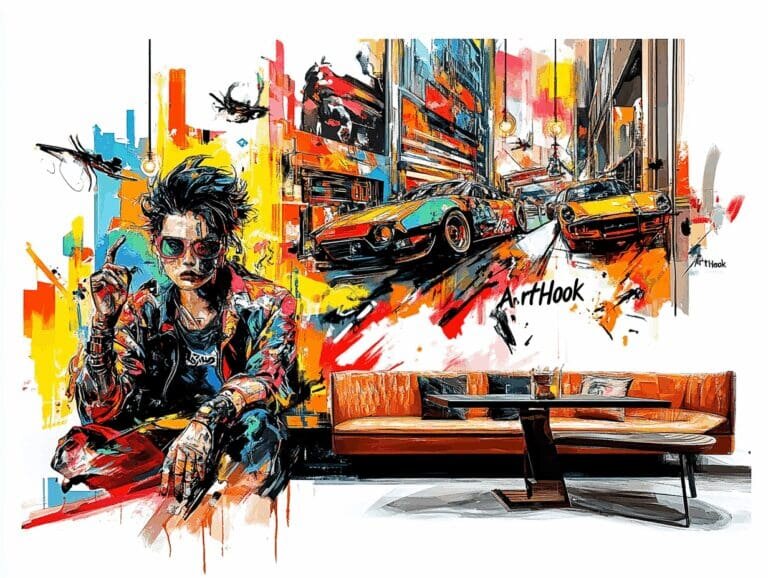    Необычный дизайн кафе с росписью стен: создайте уникальную атмосферу, которая привлечет гостей и станет вирусным хитом Art-Hook.Ru