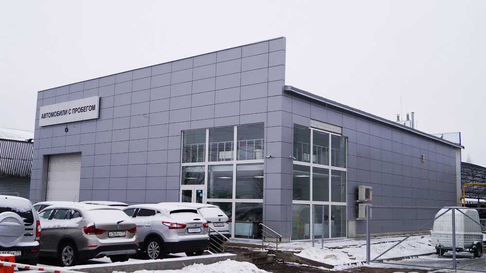 ОФИС/СКЛАД ДЛЯ ДИЛЕРСКОГО ЦЕНТРА PEUGEOT , 18Х23Х6, Г. ТУЛА, РОССИЯ
