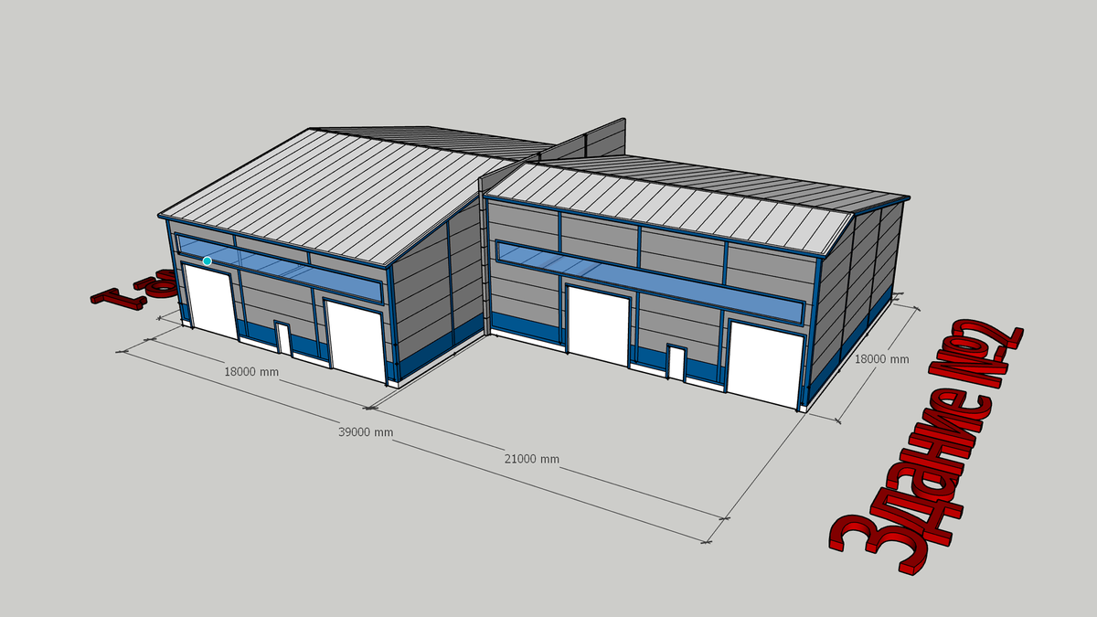 БЫСТРОВОЗВОДИМЫЙ СКЛАД 27/18Ш Х 39Д Х 6В ИЗ ЛСТК В Г. ДОМОДЕДОВО, РОССИЯ