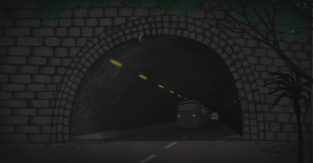 Кадр из мультфильма «Ночной автобус» (2019)