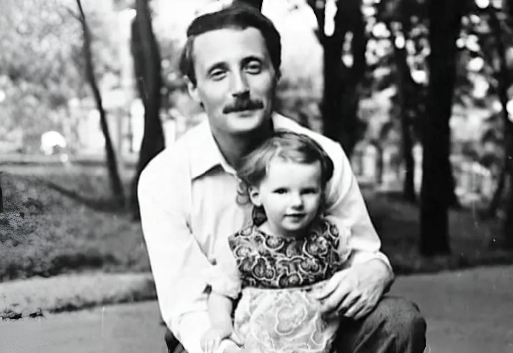 Эмилия с папой