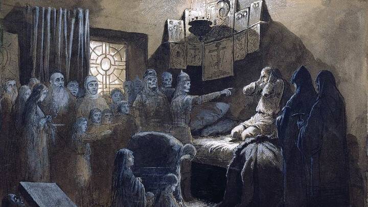  Михаил Клодт. Иван Грозный и тени его жертв