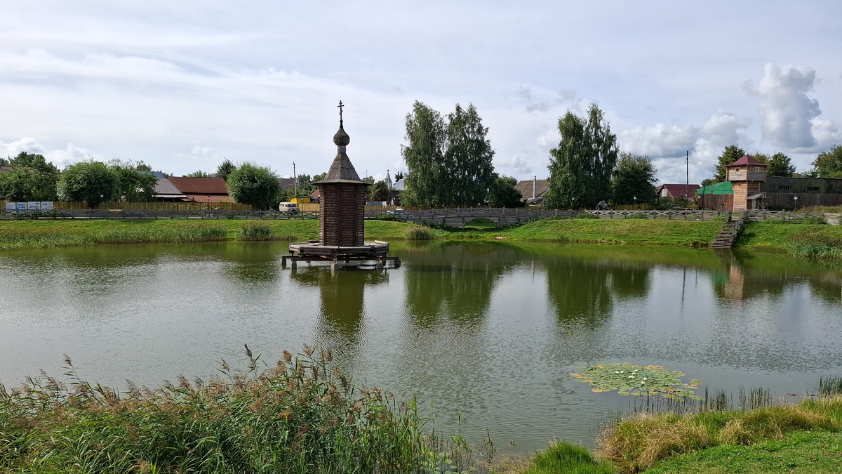Святое озеро в Городце 