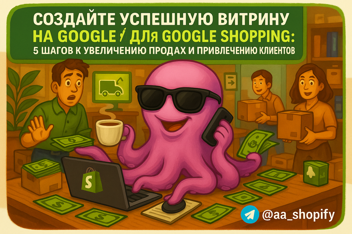    Создайте успешную витрину на Шопифай для Google Shopping: 5 шагов к увеличению продаж и привлечению клиентов aa_ecom