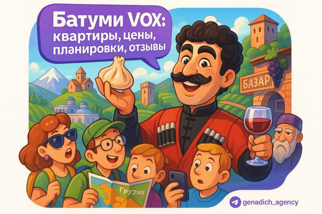    Батуми VOX: квартиры, цены, планировки, отзывы genadich