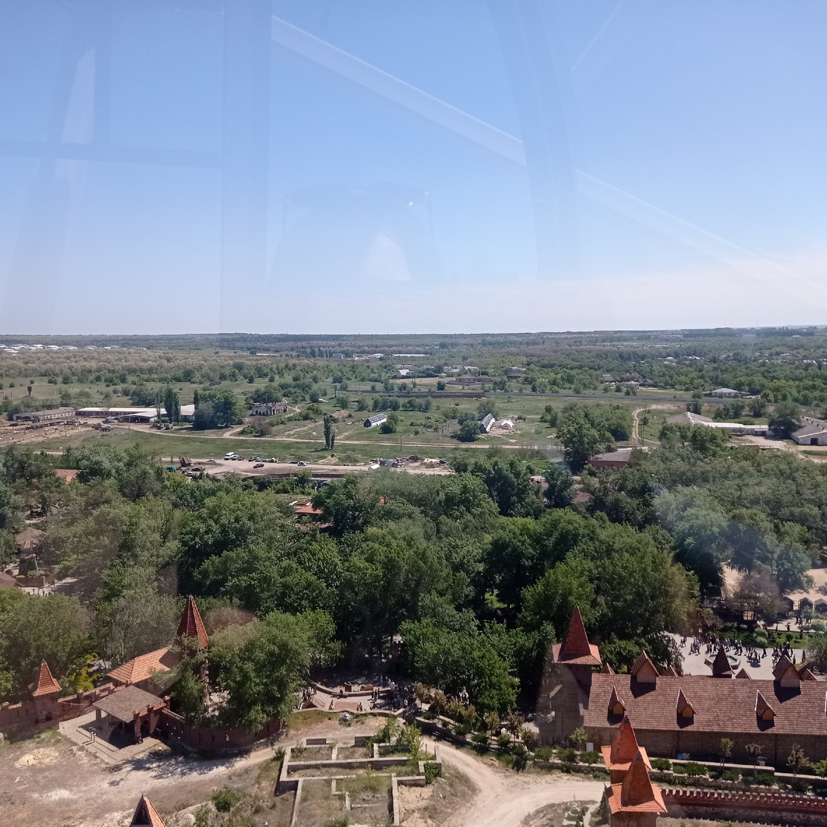 Ростовская область. Вид из колеса обозрения парка "Лога"