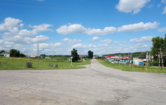 Современный вид Байдеряково.