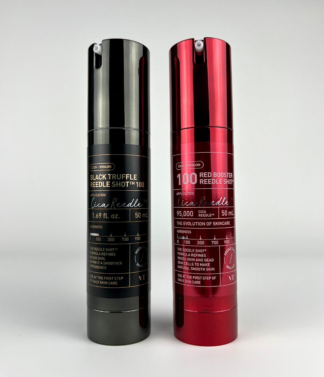 🖤 Black Truffle Reedle Shot (черный трюфель + золото) ❤️ Red Booster Reedle Shot 100 (смола «драконового» дерева + осветляющие компоненты)