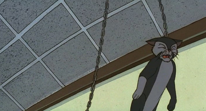 Кадр из фильма ««Приключения знаменитого кота-сыщика» (1994)