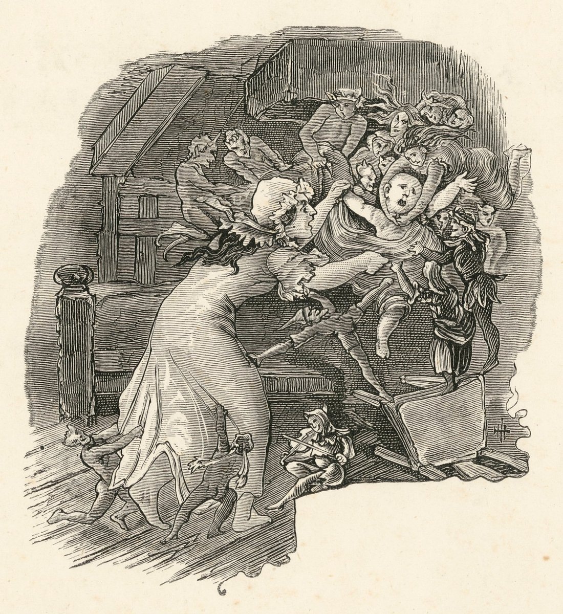 Томас Генри Томас «Похищение ребёнка» (1880 год)