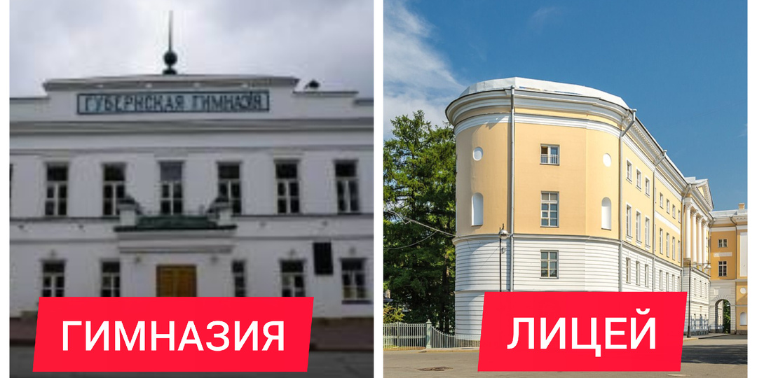 Чем отличается лицей от гимназии, и что круче