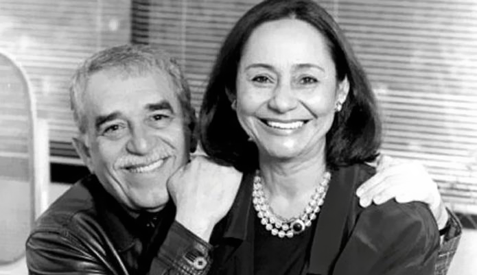 С женой Мерседес