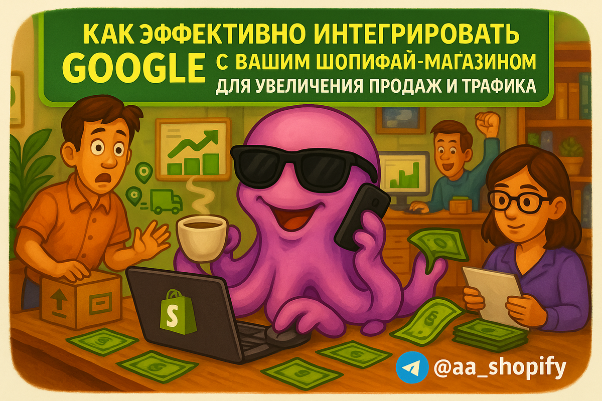    Как эффективно интегрировать Google с вашим Шопифай-магазином для увеличения продаж и трафика aa_ecom