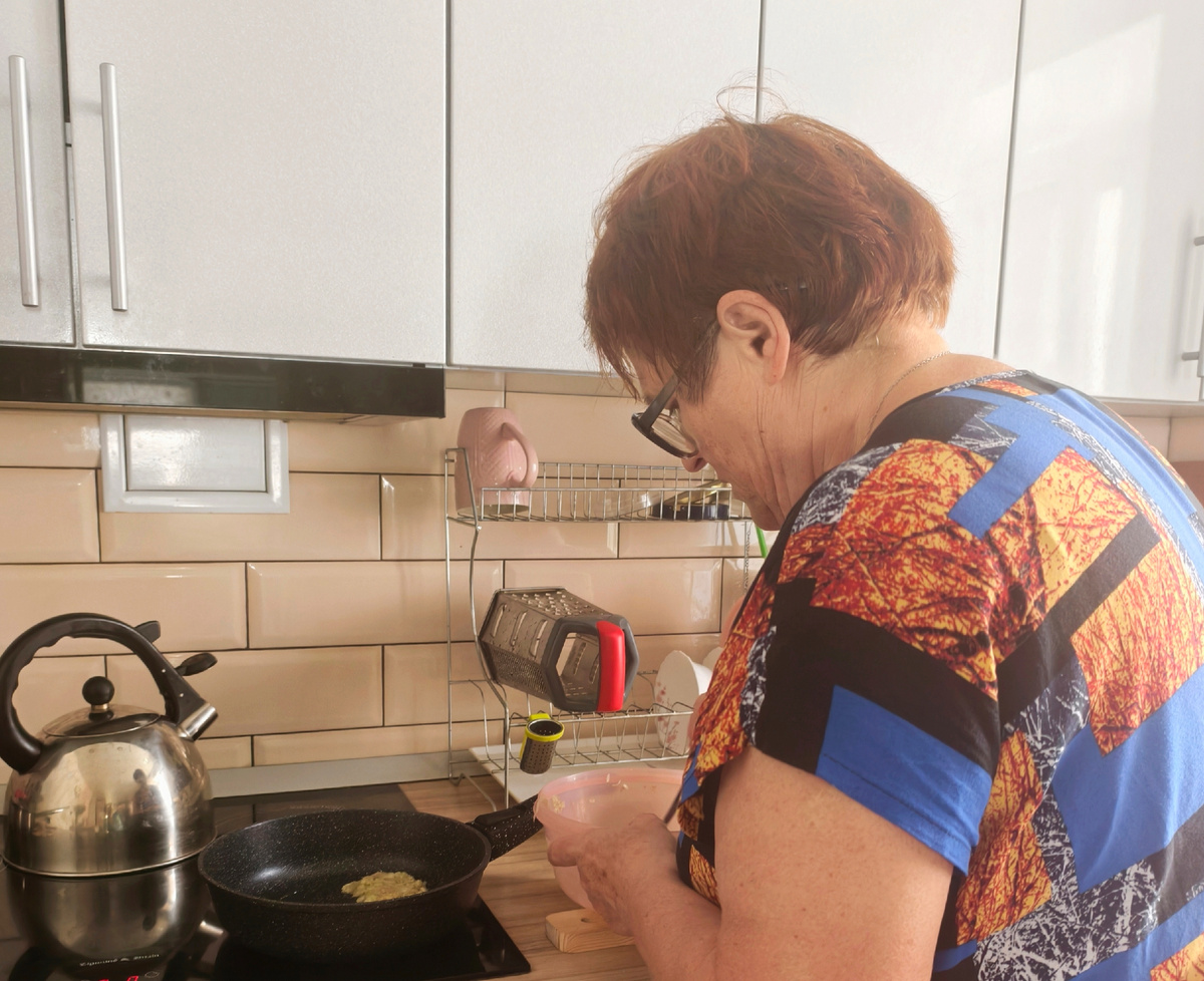 Михална на кухне