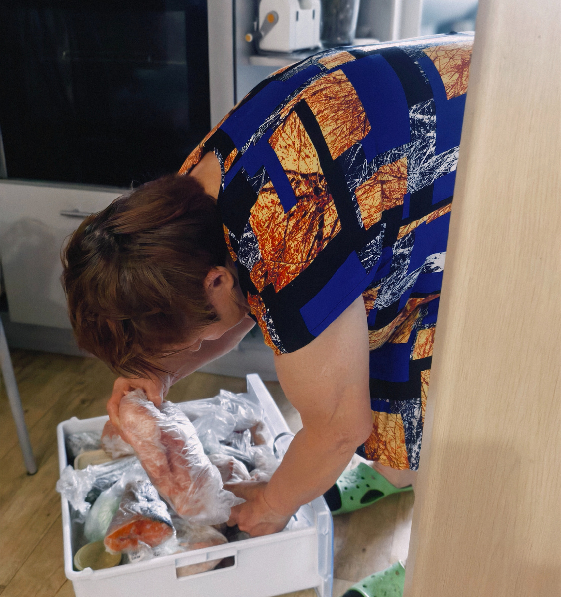 Ящик из холодильника