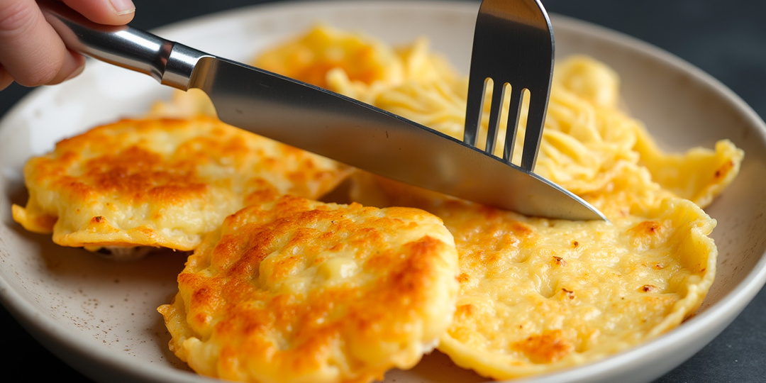 Картофельные оладьи с сыром — готовлю за 10 минут и без лишнего