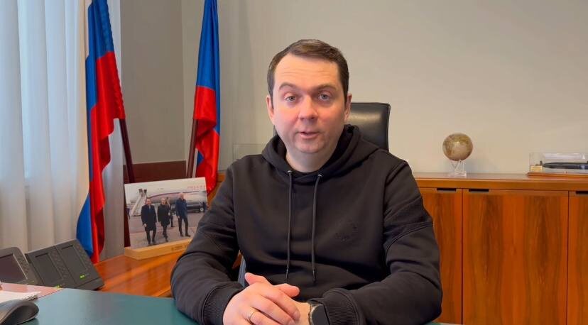    Андрей Чибис. Фото: скриншот из видео Telegram-канала губернатора Мурманской области Андрея Чибиса