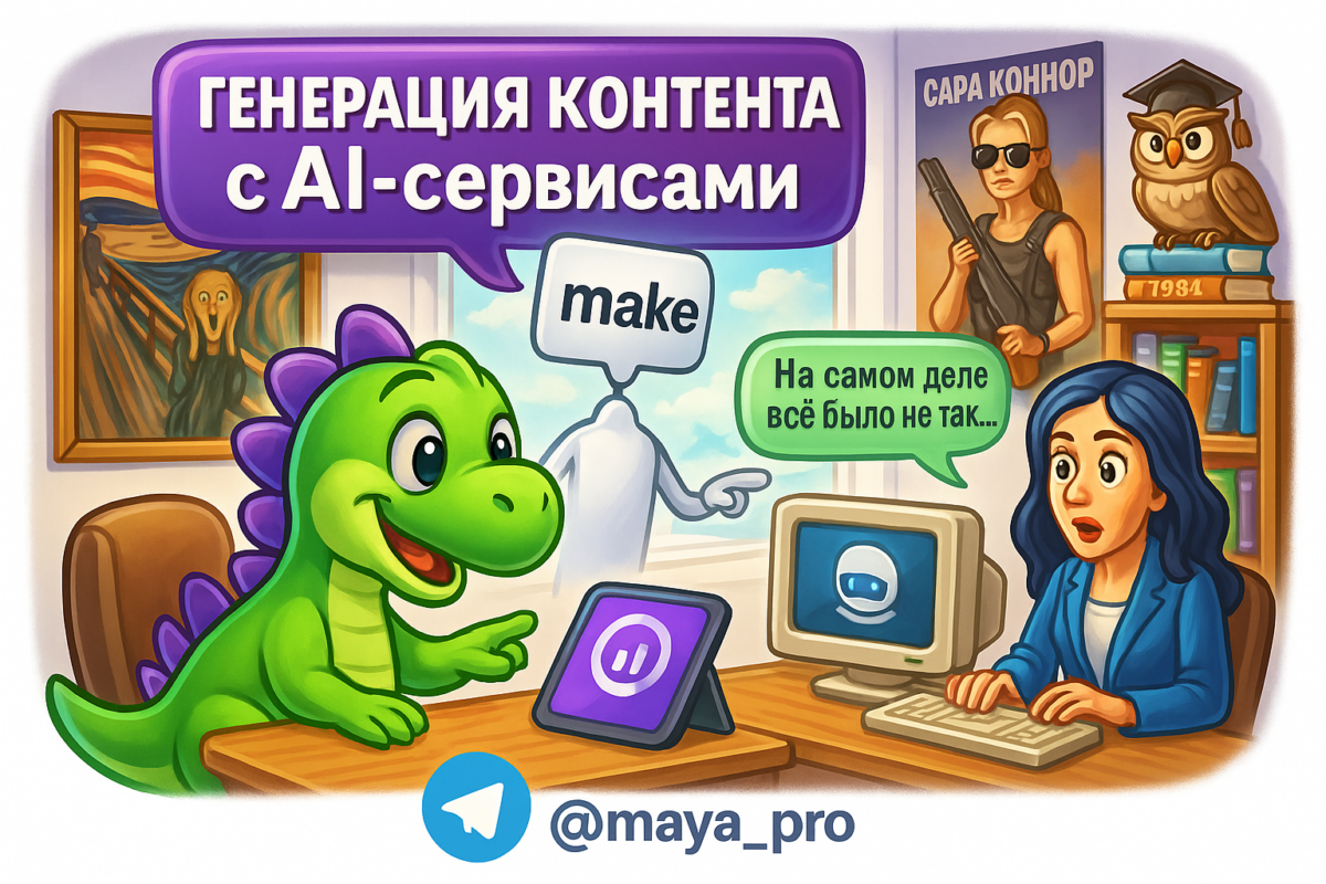    Интеграция Make.com с AI-сервисами: автоматизация, которая выведет ваш контент на новый уровень без лишних усилий Артур Хорошев