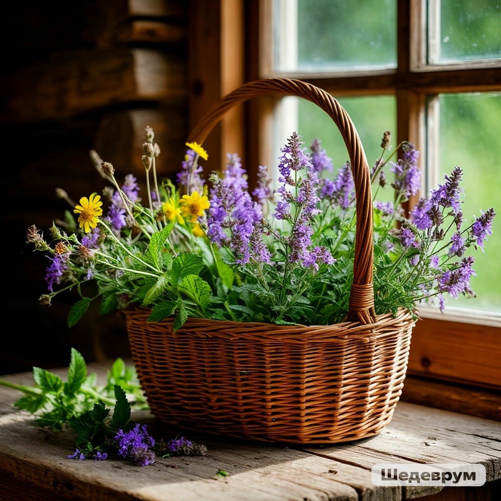 Чудесный дачный букет