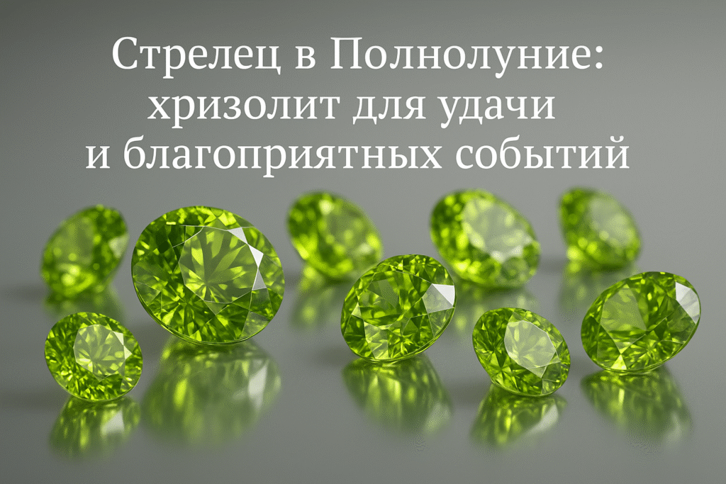    Стрелец_в_Полнолуние_хризолит_для_удачи_и_благоприятных_событий Гороскоп Голосом